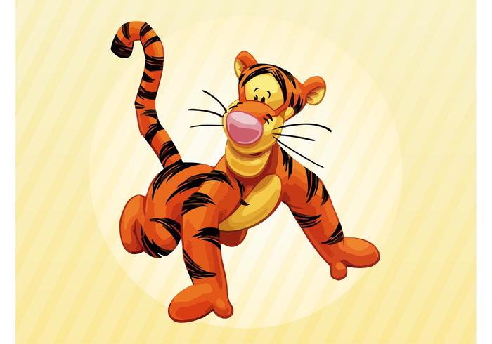 Vector de tigger