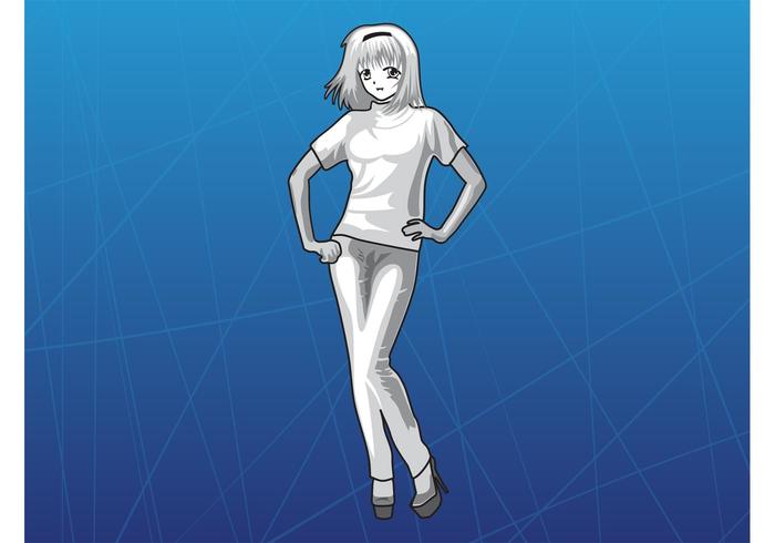 Manga Girl Manga Girl
