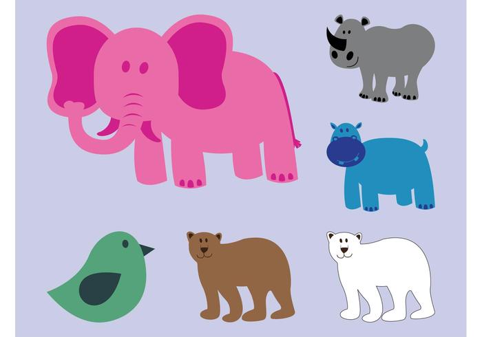 Wild Animals Vectors Wild Animals Vectors