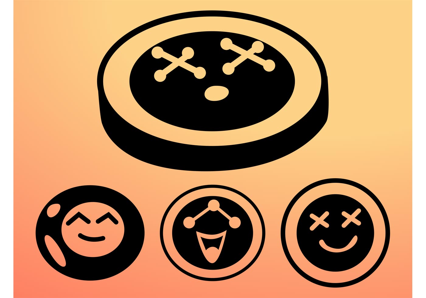 Crazy Emoticons - Download Free Vector Art, Stock Graphics & Images