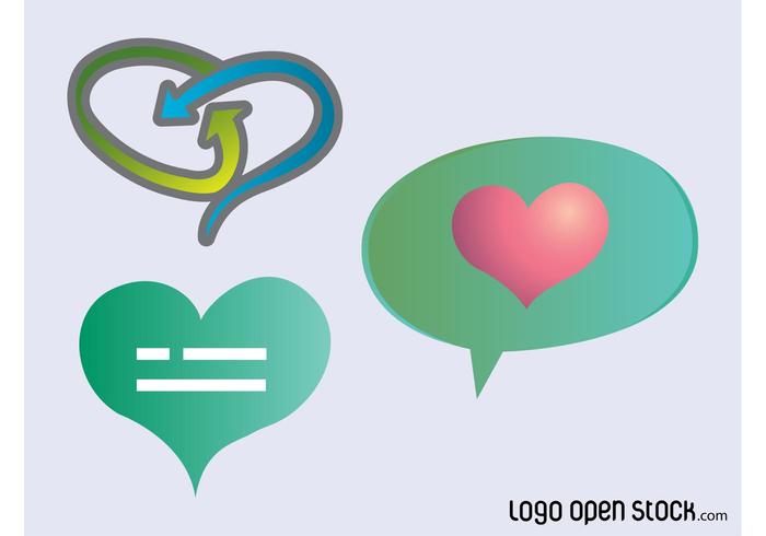 Heart Icons Vectors Heart Icons Vectors