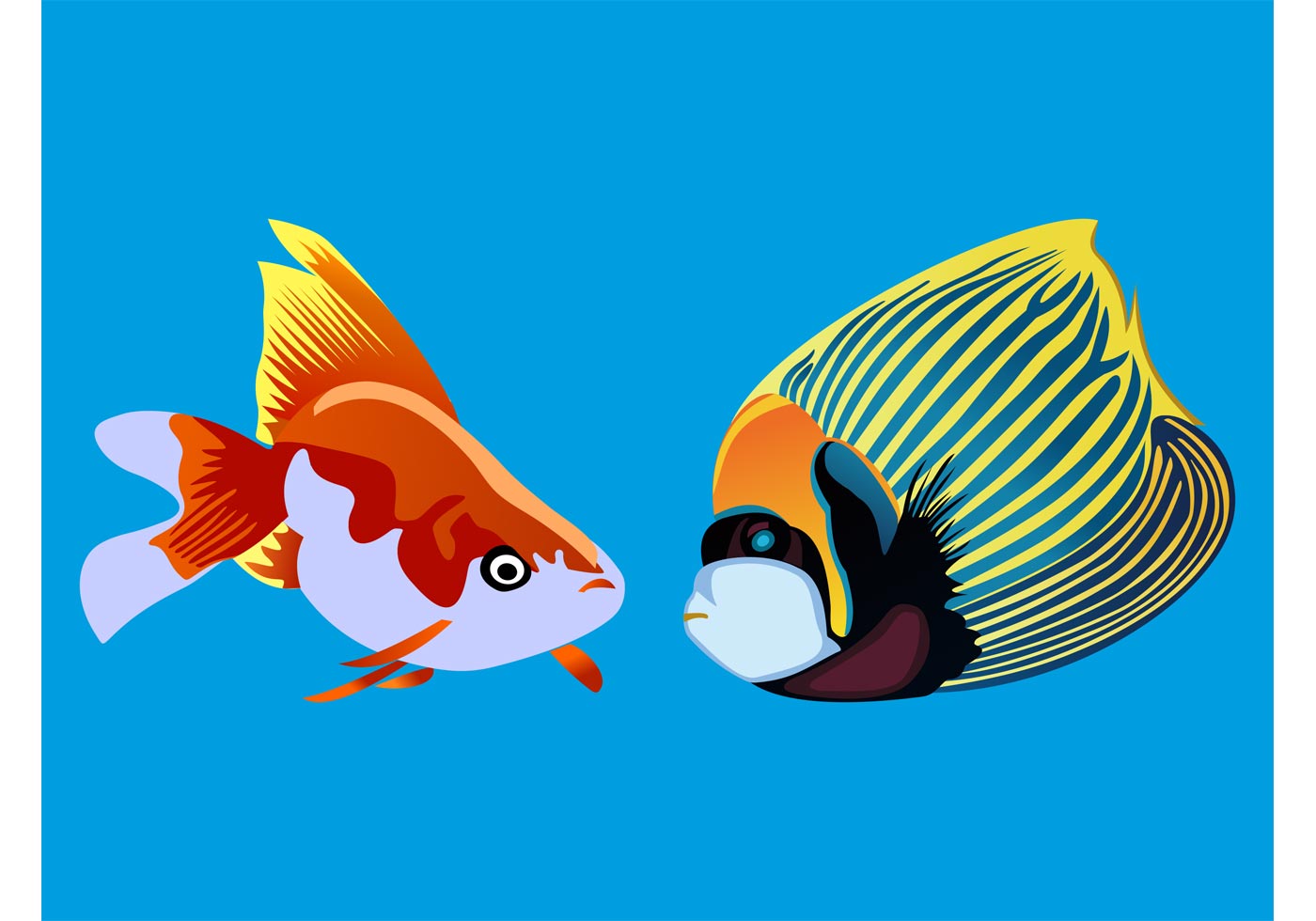 Download Tropical Fish Vector - Download Free Vector Art, Stock ...