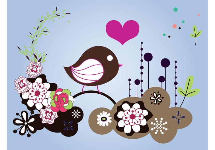 Spring Bird Layout Spring Bird Layout