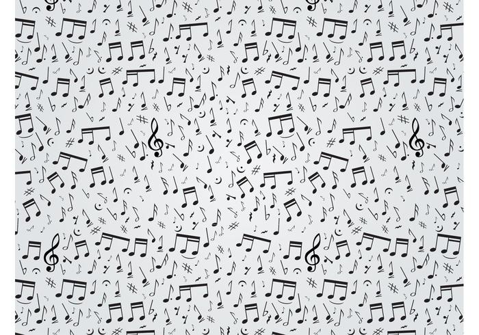 Musical Notes Pattern Musical Notes Pattern