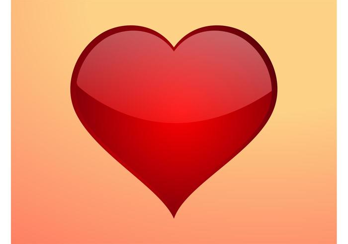Shiny Heart Icon Shiny Heart Icon