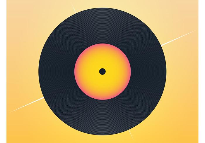 Vinyl Record Vector Vinyl Record Vector