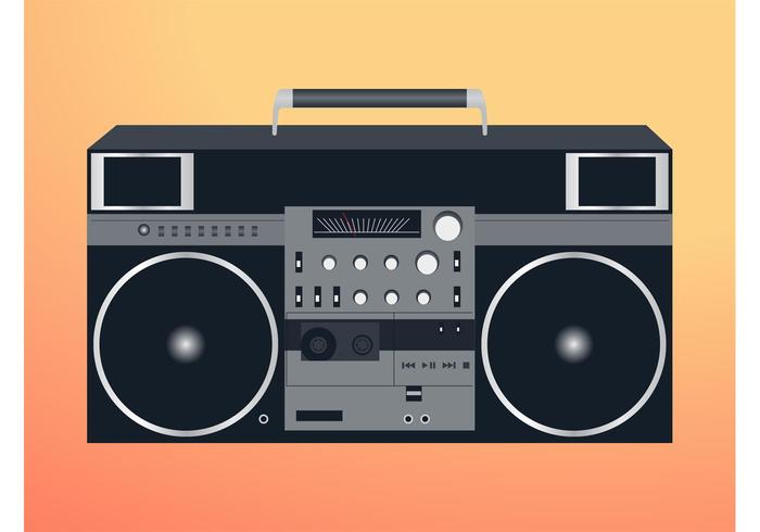 Boombox Vector Boombox Vector