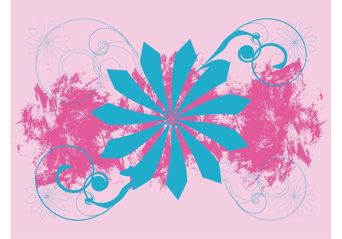 Floral Grunge Layout Floral Grunge Layout