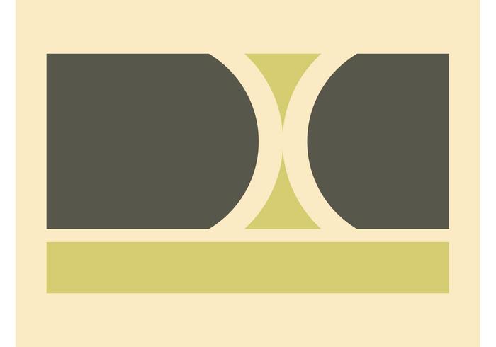 Abstract Shapes Label Abstract Shapes Label