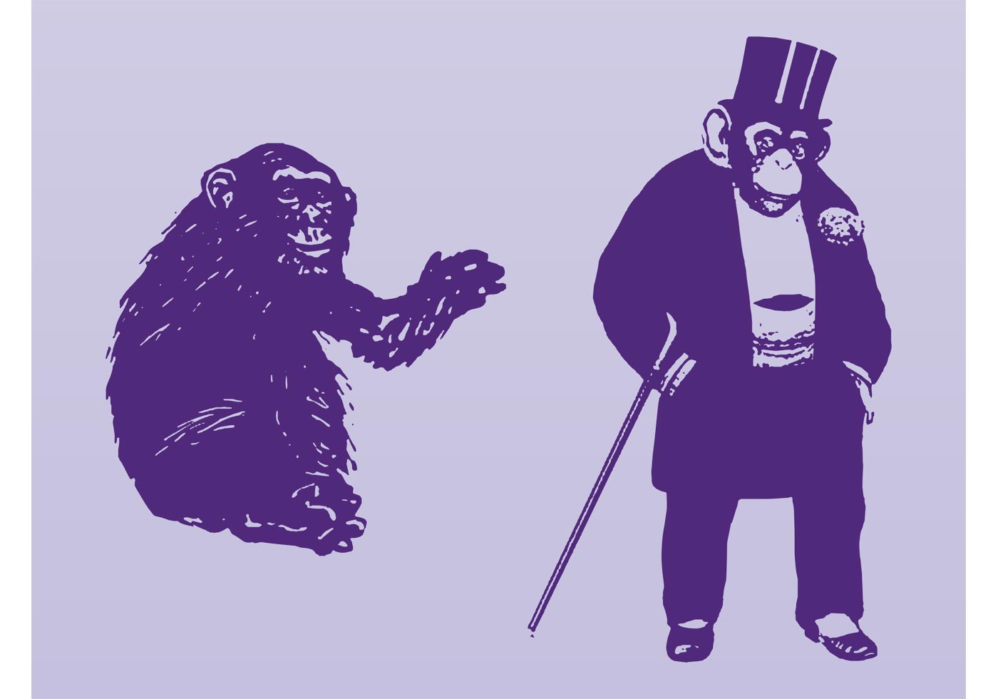 Free Free 189 Silhouette Monkey Svg Free SVG PNG EPS DXF File