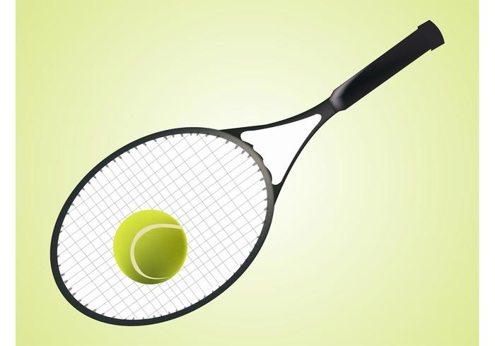 Tennis Racket And Ball