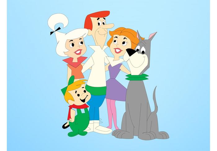 Los Jetsons vector