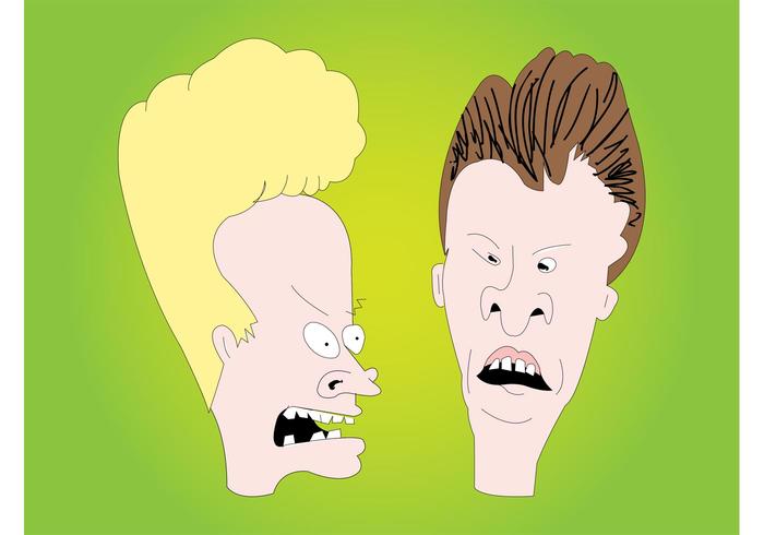 Beavis And Butt-Head vector