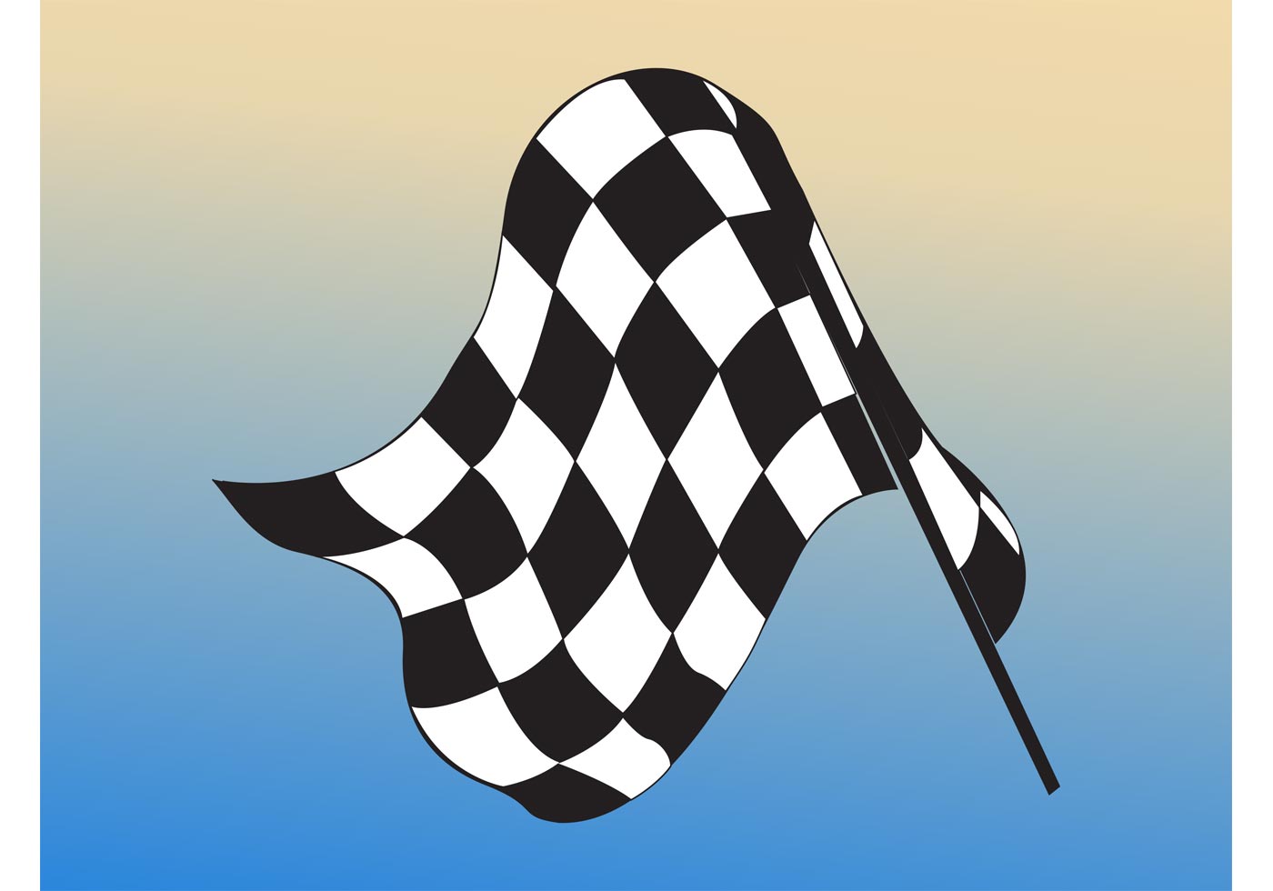 Download Checkered Flag - Download Free Vector Art, Stock Graphics ...