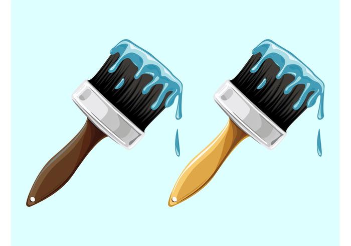 Painting Brushes Vector Painting Brushes Vector
