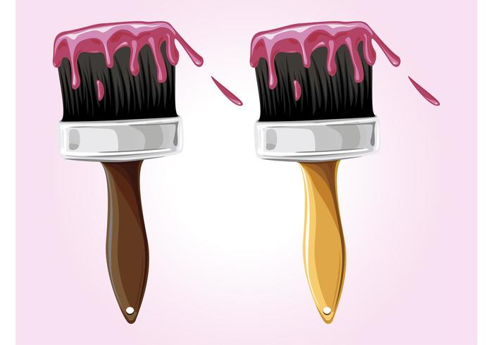 Paint Brushes Vector Paint Brushes Vector
