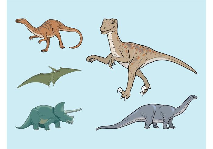 Dinosaurs Vectors Dinosaurs Vectors