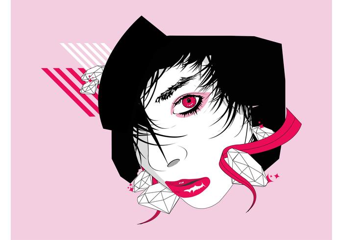 Girl With Diamonds Girl With Diamonds