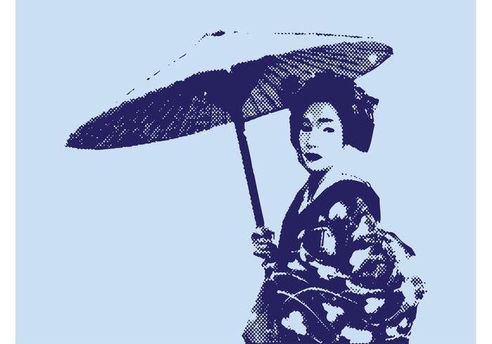 Geisha Vector Graphics Geisha Vector Graphics