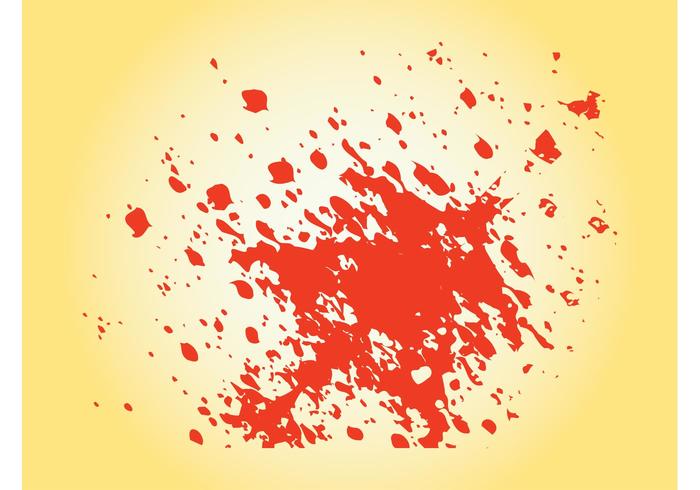 Paint Splatter Vector Paint Splatter Vector