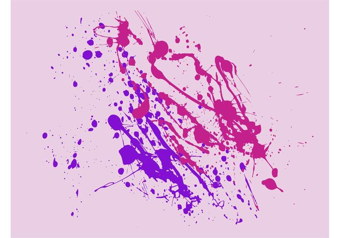 Colorful Splashes Vector Colorful Splashes Vector