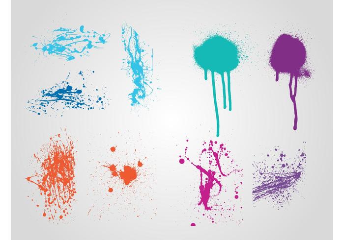 Grunge Paint Layouts Grunge Paint Layouts