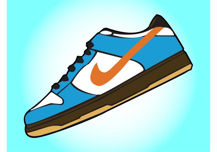 Nike shoes vector - Telecharger Vectoriel Gratuit, Clipart Graphique,  Vecteur Dessins et Pictogramme Gratuit