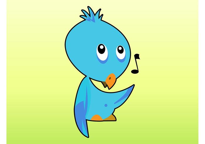 Singing Bird Cartoon Singing Bird Cartoon