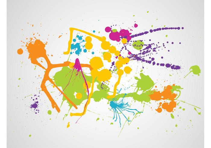 Colorful Splatter Colorful Splatter