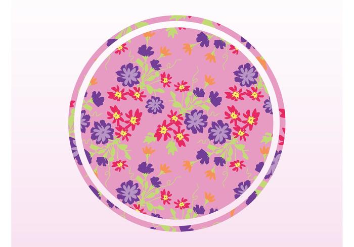 Floral Circle Vector Floral Circle Vector