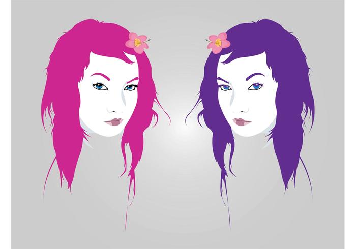 Pretty Girls Vectors Pretty Girls Vectors