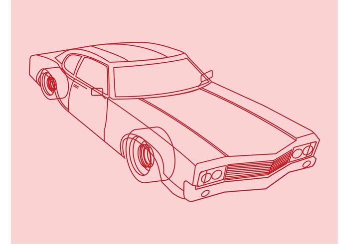 Car Outlines Vector