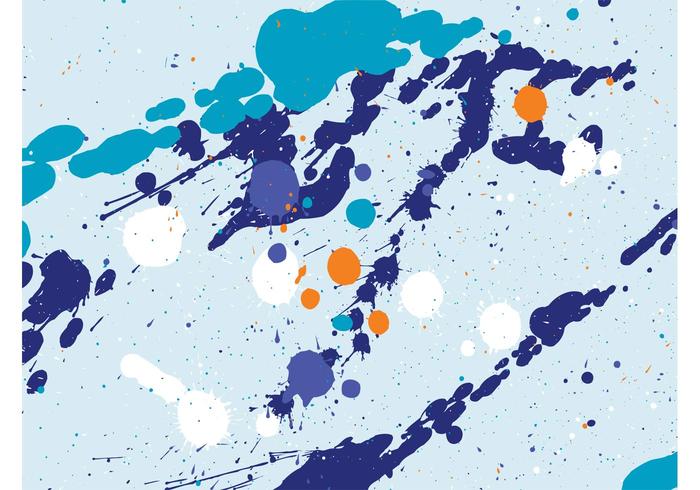 Multicolored Splatter Vector Multicolored Splatter Vector
