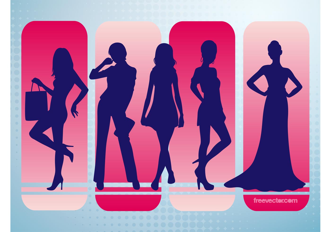 Fashion Model Silhouette Template Fashion Model Silhouette Template