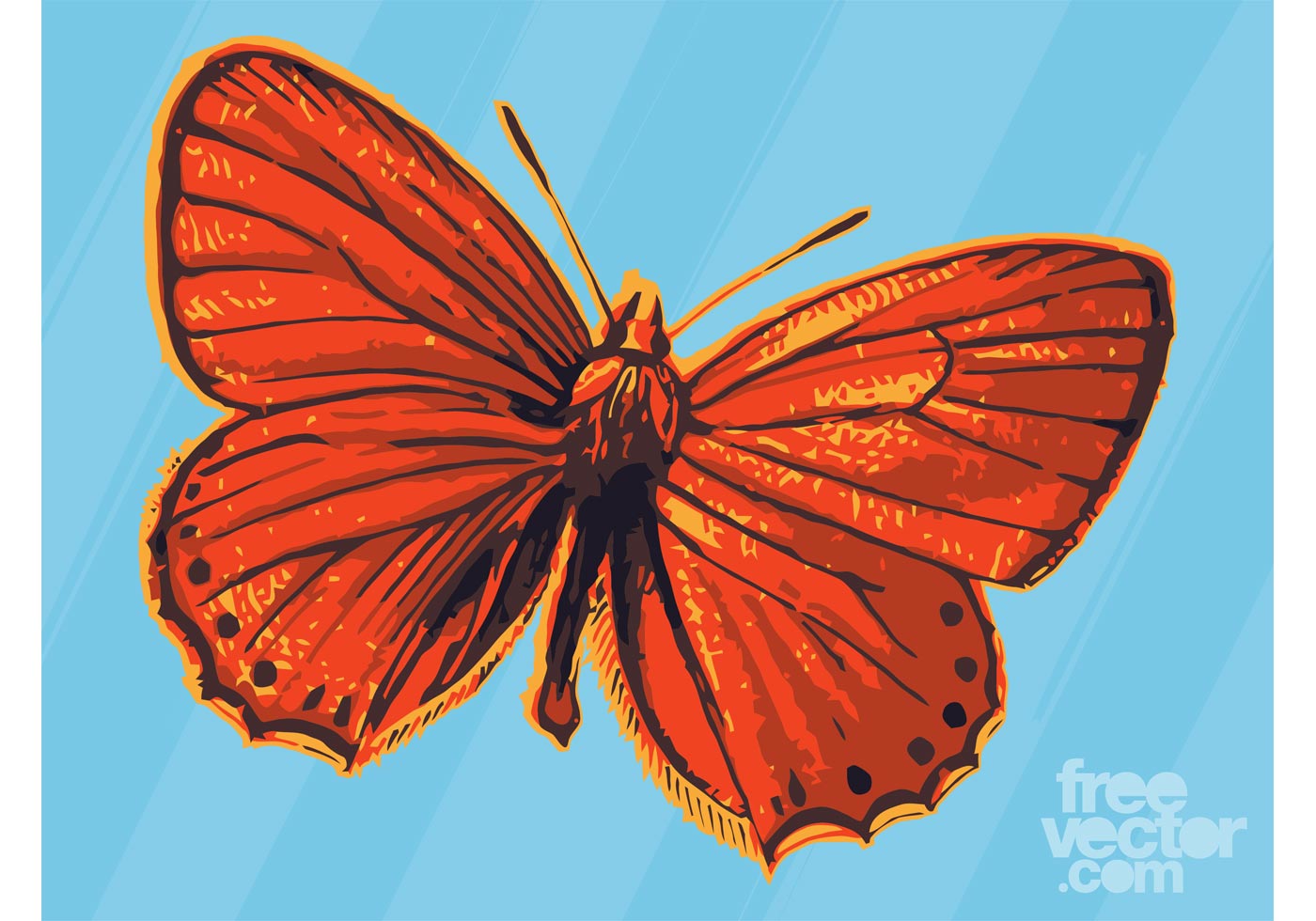 Download Red Butterfly - Download Free Vector Art, Stock Graphics ...