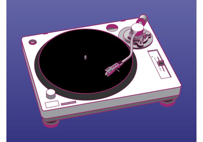 Turntable Vector Graphics Turntable Vector Graphics