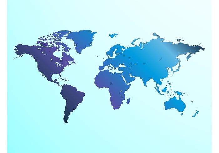 Map Of The World Vector Map Of The World Vector