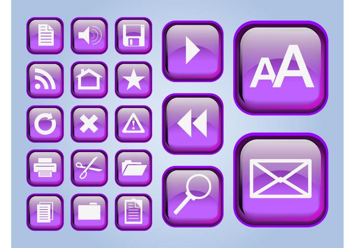 Glossy Interface Icons Glossy Interface Icons
