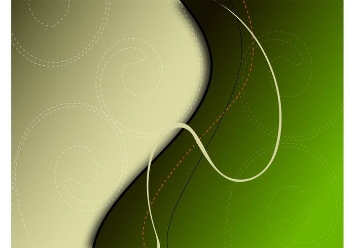 Green Swirls Background Green Swirls Background