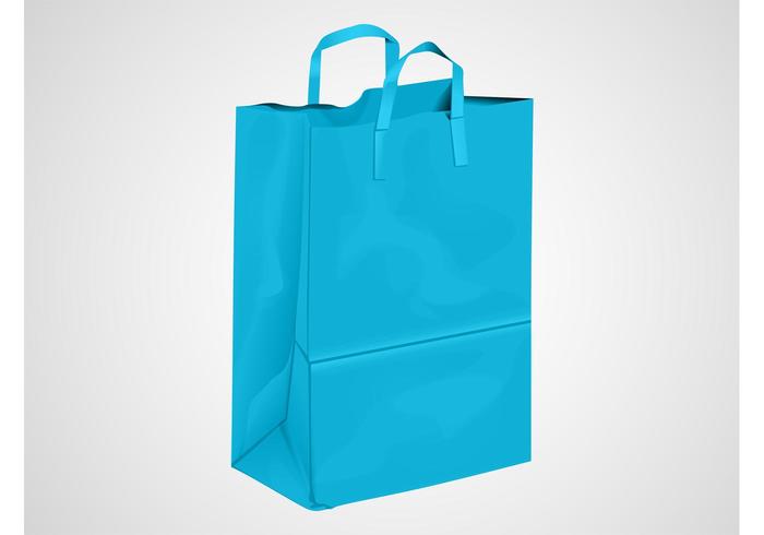 Blue Shopping Bag Blue Shopping Bag