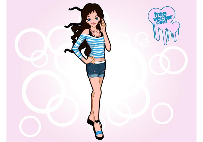 Vector Girl Vector Girl