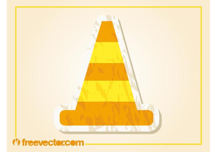 Traffic Cone Vector Traffic Cone Vector