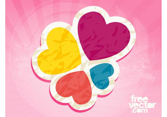 Hearts Sticker Hearts Sticker