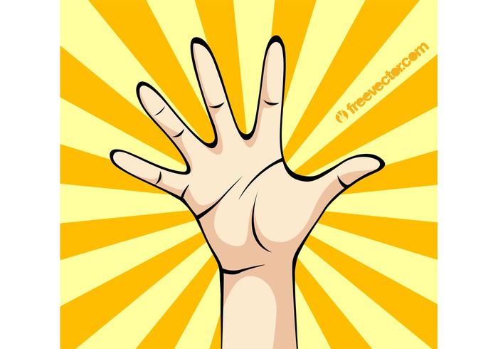 Hand Palm Vector Hand Palm Vector