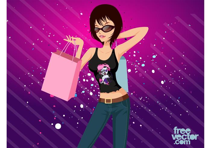 Shopping Girl Shopping Girl