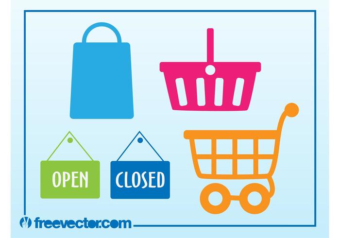 Shopping Vector Icons Shopping Vector Icons