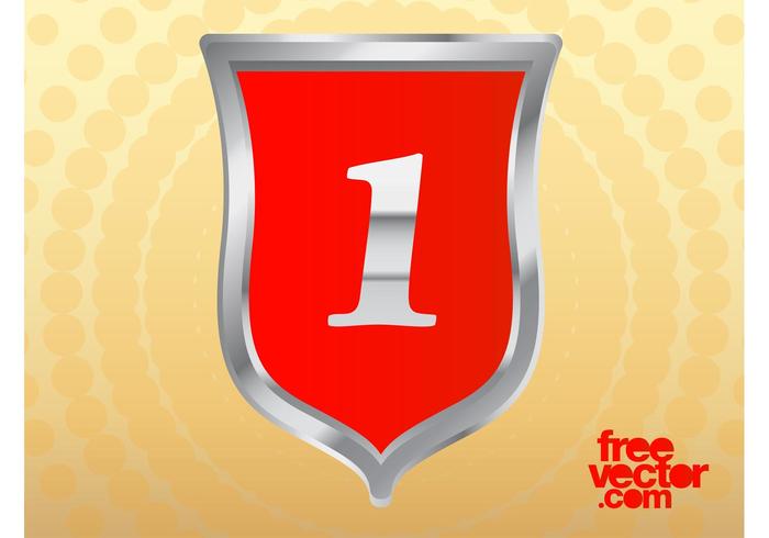 Number One Vector Number One Vector