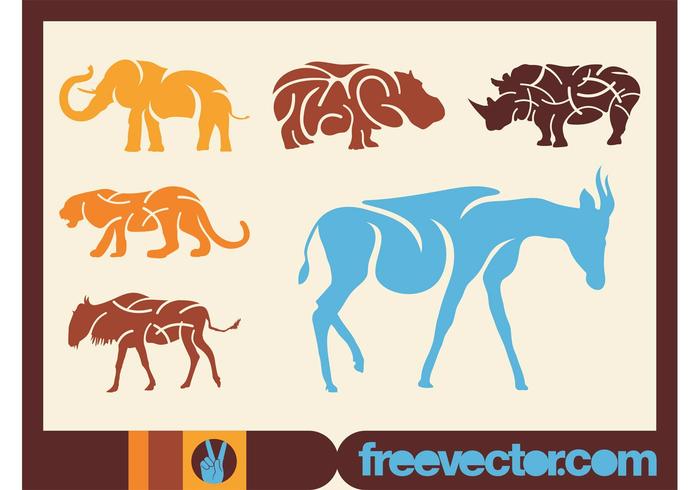 African Animals Vectors African Animals Vectors