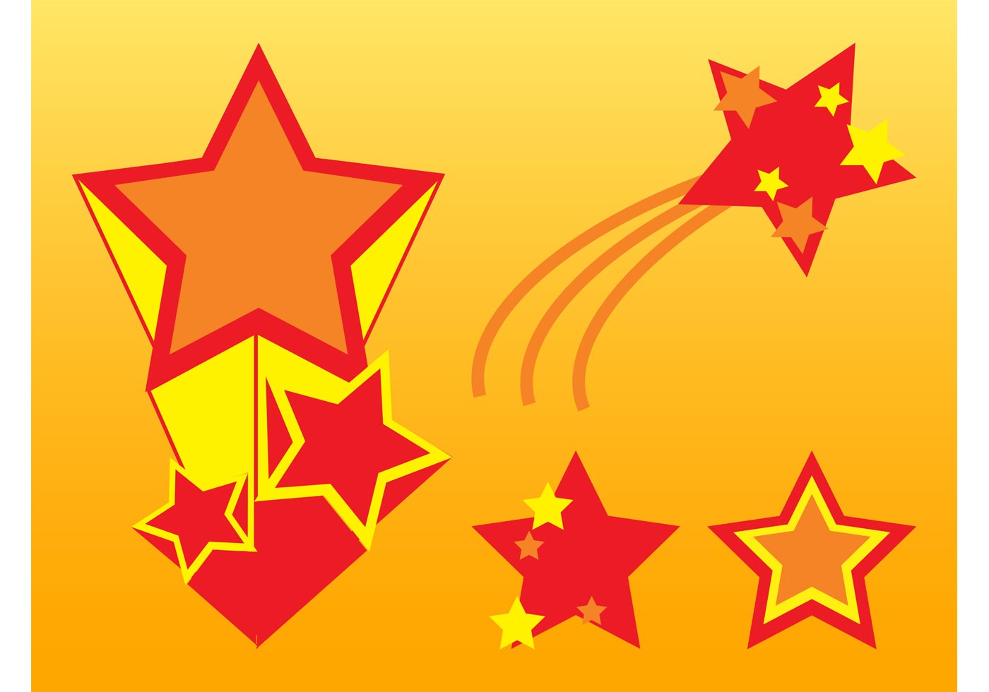 Download Stars Vector Graphics - Download Free Vector Art, Stock ...