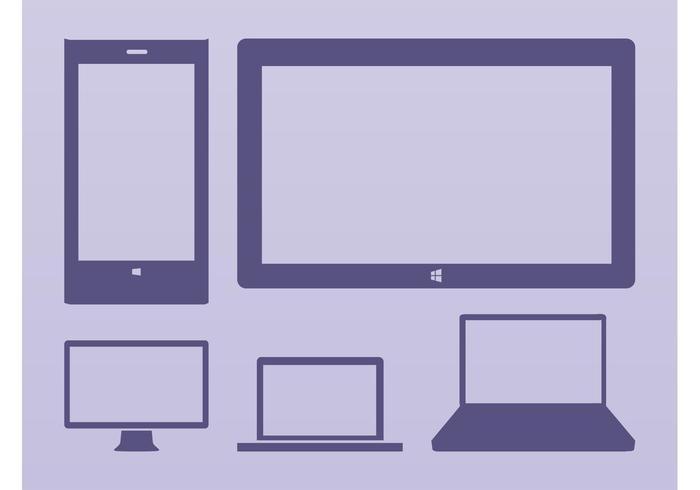 Windows Devices vector